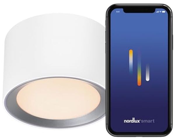 Nordlux Landon Smart Deckenleuchte Weiss Bild 5