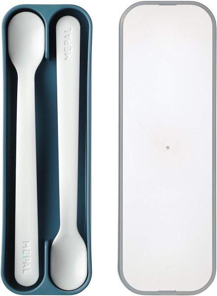 Mepal MIO Fütterlöffel deep blue 2er Set - A