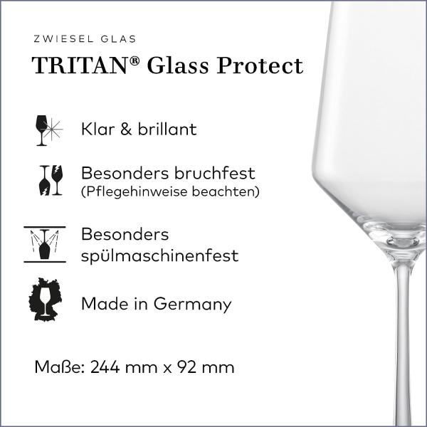 Zwiesel Glas PURE Cabernet Rotweinglas 2er Set Bild 2