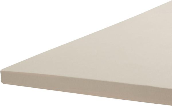 BettwarenShop Jersey-Elasthan Topper Spannbettlaken Multi-Stretch|140x200 - 160x220 cm| sahara