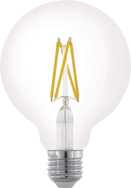 Eglo 110024 LED Filament Leuchtmittel E27 L:13. 7cm Ø:9. 5cm dimmbar 2700K klar