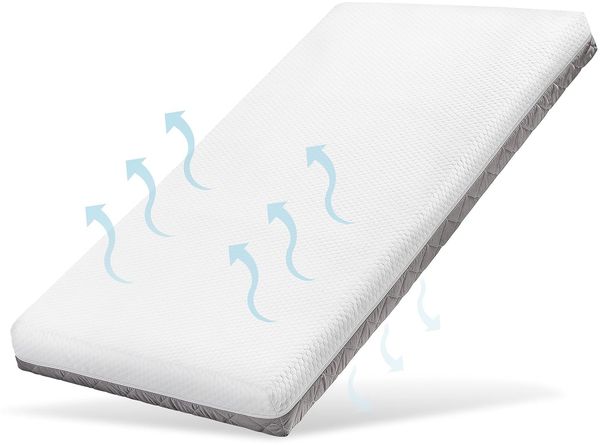 Ehrenkind® Kindermatratze Royal | Baby Matratze 120x200 | Babymatratze 120x200 mit innovativem 3D Mesh und Hygiene Tencel Bezug wasserdicht + luftdurchlässig
