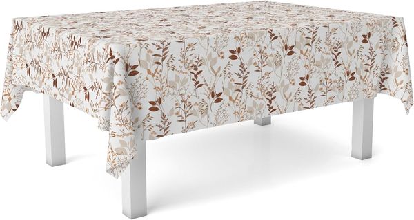 Martina Home Tischdecke, Wachstuch, Botanic, einzigartig, 140 cm, rund