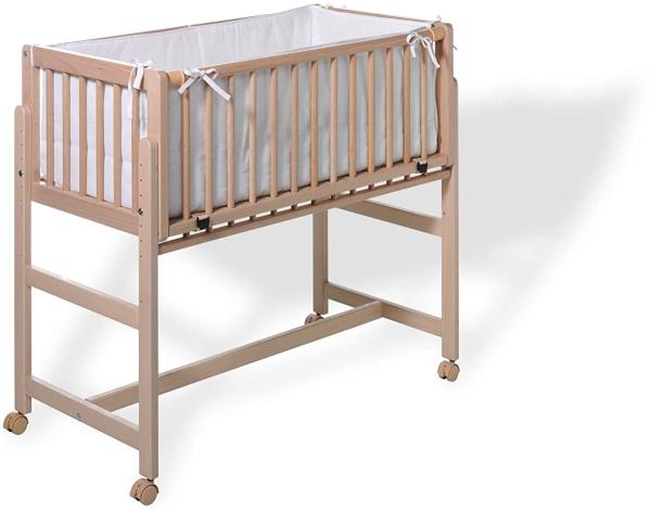 GEUTHER 'Betsy' Beistellbett natur, für Boxspringbetten