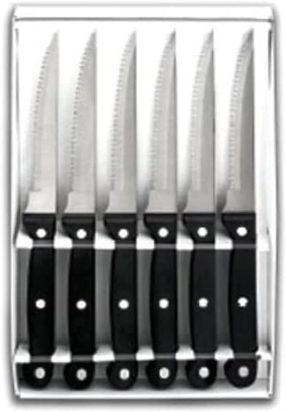 LACOR 39060 Gezacktes Steakmesser, 6-Stück