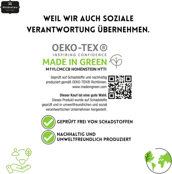 Hometex Premium Textiles Spannbettlaken Exclusive bis 25 cm Steghöhe, Jersey, Gummizug: rundum, 100% Baumwolle, Premium Qualität 160 g/m² Bild 8