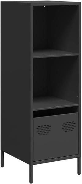 Highboard Schwarz 35x39x103,5 cm Stahl 851376