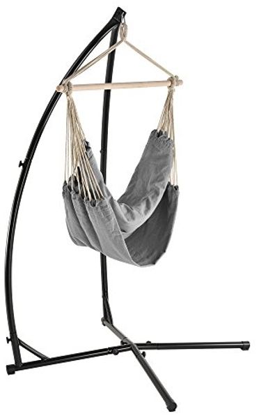 XXL Hängesessel Chieti 205x110cm Grau casa. pro
