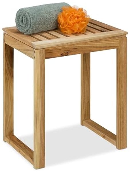 Relaxdays Hocker aus Holz