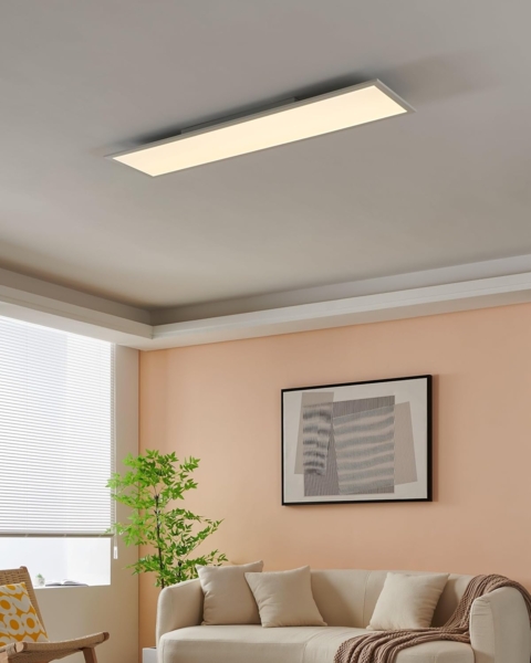 Eglo 900047 LED Deckenleuchte SALOBRENA-Z weiss L:120 B:30 H:5cm dimmbar 2700-6500K mit Connect-Z Funktion Bild 3