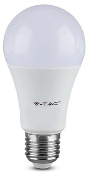 V-TAC LED Glühbirne E27 8,5W (entspricht 60W) A60, 806Lumen, 4000K - LED Lampe Neutralweiß - LED-Glühbirne, 1 Stück