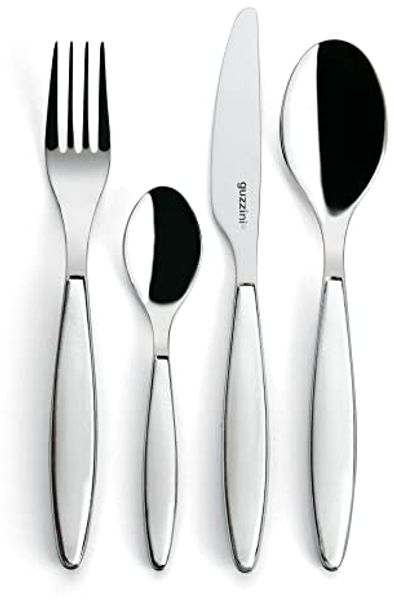 Guzzini Fratelli Feeling, Besteckset 24-teiliges, ABS|SAN|Stainless Steel AISI 304 (18-10)| Stainless Steel AISI 420 (Knife)