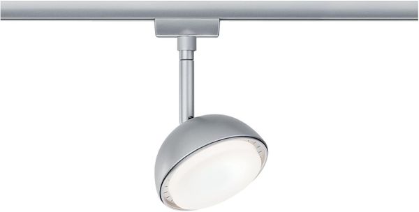 Paulmann 95508 URail LED-Spot Hemi Chrom Matt 230V Metall/Kunststoff