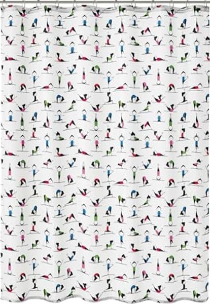 Kleine Wolke Duschvorhang Yogi Breite 180 cm, Höhe 200 cm
