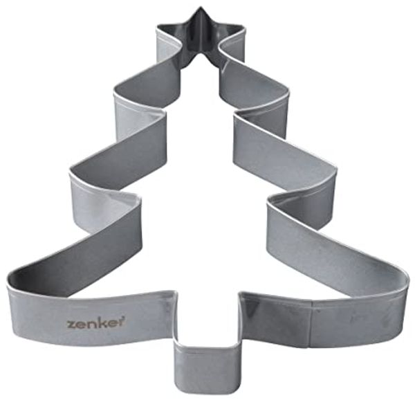 Zenker Ausstecher XXL Tannenbaum 16,8 x 13,8 x 2,6 cm Ausstechform Plätzchenform