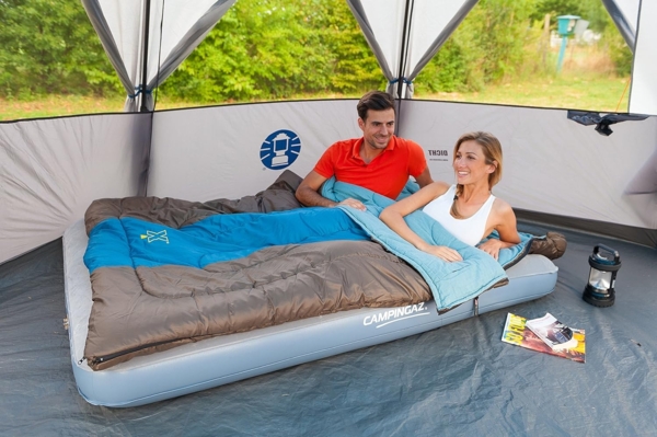 Campingaz Quickbed Double Luftbett, PVC grau, 19 x 188 x 137 cm Bild 7
