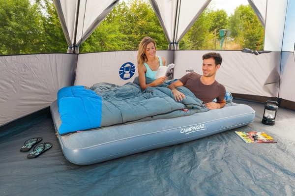 Campingaz Quickbed Double Luftbett, PVC grau, 19 x 188 x 137 cm Bild 8