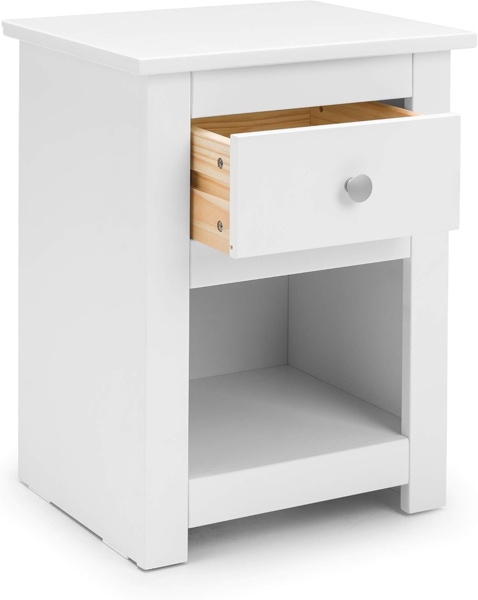 Julian Bowen Radley Nachttisch, weiß (Surf White) Bild 5