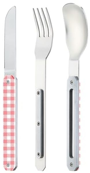 Akinod Vichy Rosa Besteck-Set 3-tlg.