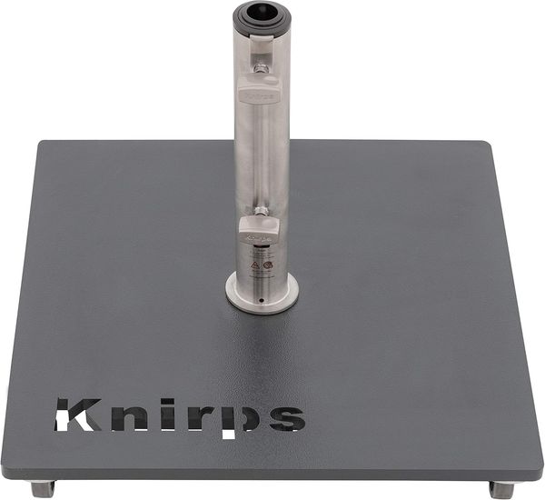 Knirps Metallplattenständer mit Rollen, anthrazit, 50 kg, für Sonnenschirme bis Ø 350 cm Bild 3