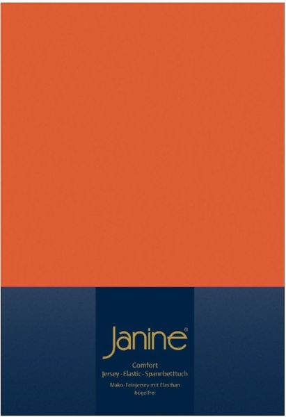 Janine Jersey Elastic Spannbetttuch | 90x190 cm - 100x220 cm | blau Bild 8