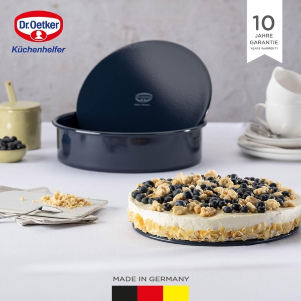 Dr. Oetker - Back-Liebe Emaille Garantieform 28cm Hebeboden Rund- Backform 2363 Bild 7