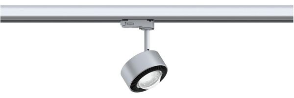Paulmann 91391 ProRail3 LED Spot Aldan Silber,Schwarz 8,2W 65° 4. 000K dimmbar