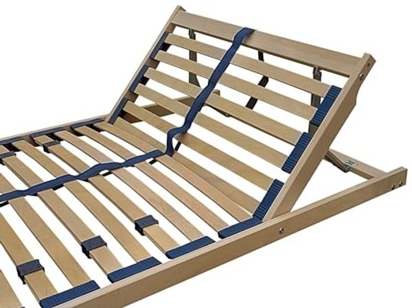 Erst-Holz 70.32-09-190 FV Federholzrahmen Lattenrost 90x190 cm Kopfteil verstellbar