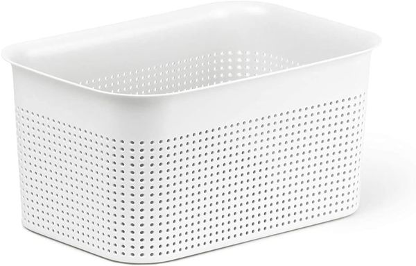 Rotho Brisen Aufbewahrungsbox Weiß Rechteckig Kunststoff Einfarbig Drinnen