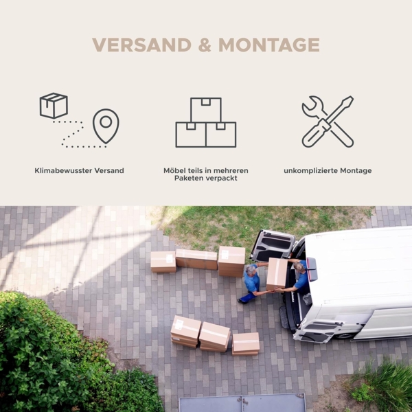 Schminktisch (B/H/T: 90x133x39 cm) in weiß Melamin Bild 10