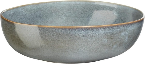 ASA Selection saisons Salatschale Denim, Salat Schale, Servierschale, Schüssel, Steinzeug, Blau, Ø 29. 5 cm, 27273118