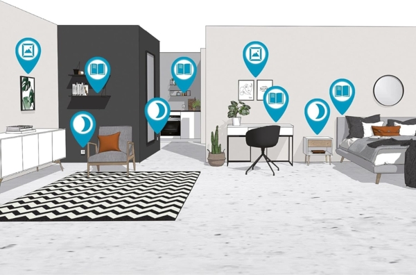 Paulmann No. 95427 Steckerleuchte Junus Flexarm E14 schwarz mit Kippschalter Bild 10