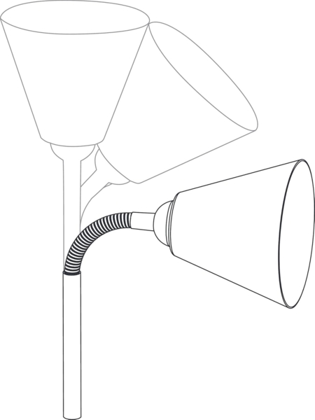 Paulmann No. 95427 Steckerleuchte Junus Flexarm E14 schwarz mit Kippschalter Bild 5