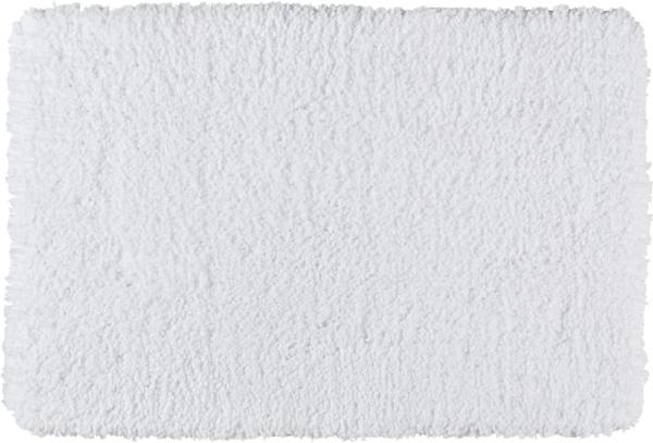 Badematte Belize 70x120 -30mm, Micropoly, weiß