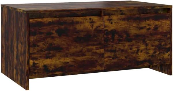 vidaXL Couchtisch Räuchereiche 90x50x41,5 cm Holzwerkstoff 813029