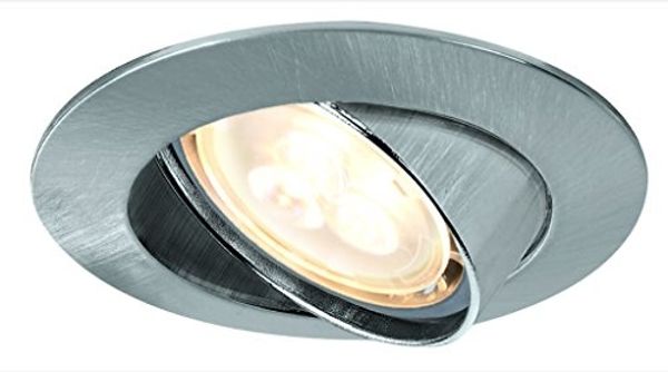 Einbauspot Premium Line 3er-Set Ø 8,3 cm metallisch 1-flammig rund