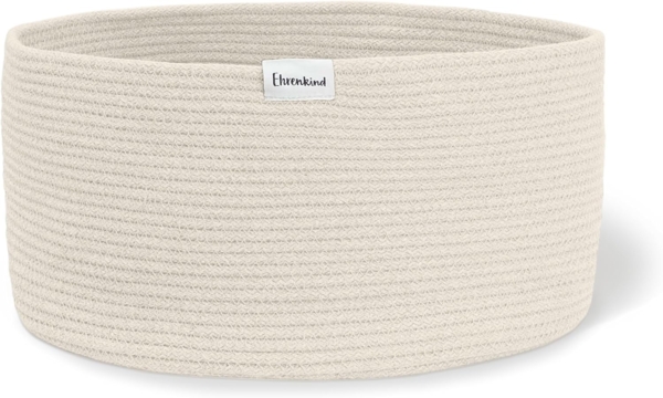 Ehrenkind Aufbewahrungskorb Spielzeugkorb für Kinder, In 3 Größen & Farben (Ideal als Wäschekorb oder Spielzeugaufbewahrung, Robustes Seilmaterial), Perfekt für Kinderzimmer, Wohnzimmer oder als dekorativer Wäschekorb