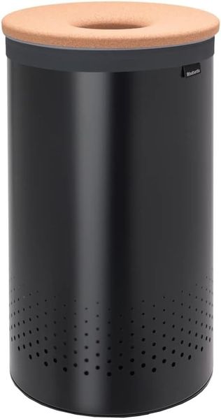 Brabantia 120022 60 l Rund Schwarz Beige 380 mm 380 mm
