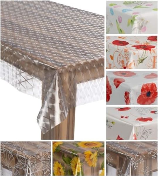 laro Tischdecke Wachstuch-Tischdecke Wachstischdecke Gartentischdecke