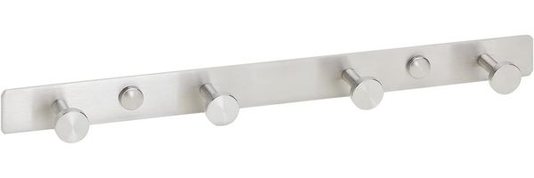 SO-TECH® Garderobenleiste Hakenleiste JOEL echt Edelstahl Garderobenhaken Wandhaken (1 St)