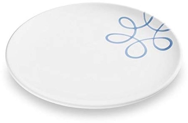 Gmundner Keramik Pur Geflammt Blau, Speiseteller Cup ø 25Cm
