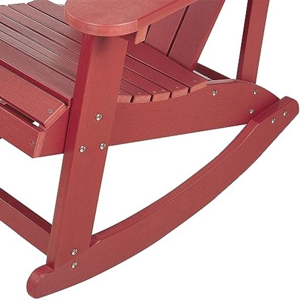 Garten-Schaukelstuhl ADIRONDACK Rot Bild 6