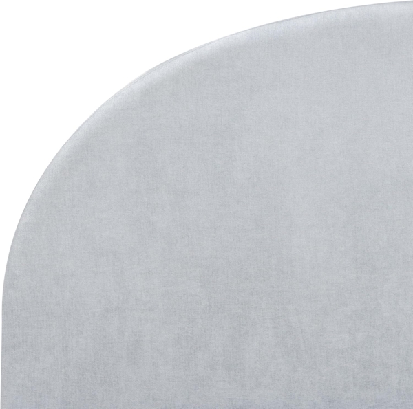 Bett mit Lattenrost Stoff VAUCLUSE 140 x 200 cm Hellblau Bild 6