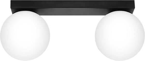 SOLLUX SL. 1152 Deckenleuchte YOLI 2XG9 12W Stahl schwarz L:34. 5cm B:12cm H:14. 5cm dimmbar Bild 1