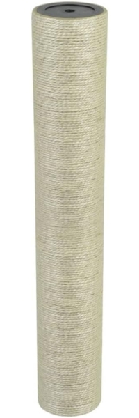 vidaXL Katzen-Kratzbaum 8x50 cm 8 mm Beige 170568