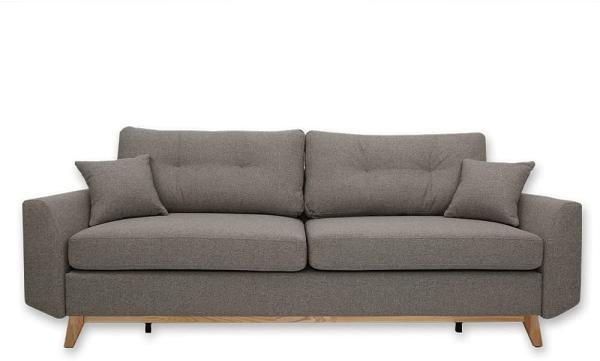 VitaliSpa Schlafsofa Schlafcouch Boxspringsofa Sidney Schlaffunktion Bettkasten