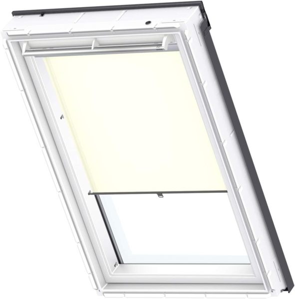 Dachfensterrollo mit Haltekrallen RHL 100/SK00/CK00/MK00/FK00 1086, VELUX, Lichtschutz, ohne Bohren, freihängend, VELUX »Pick & Click!«, Lichtregulierung und Privatsphäre
