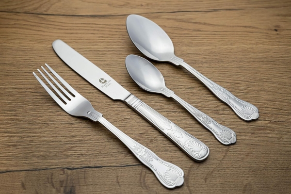 Grunwerg FIKKGR Parish Besteck Kings Sortiment 12er Set Fischmesser, Edelstahl, 1. 5mm, 12 Bild 2