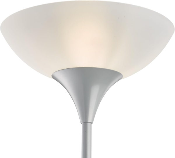 Reality Leuchten R4302-87 Fluter, 1x E27, titanfarben, Schirm in weiß Bild 7