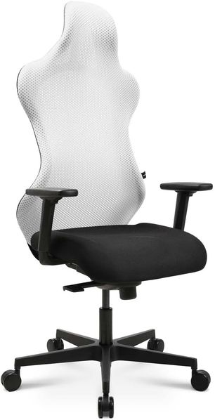 Topstar Bürostuhl Gamingstuhl Sitness RS Sport inkl. Armlehnen schwarz/schwarz Weiss